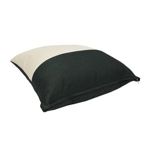 FUNDA COJIN TRENZE 45 X 45 CM BLANCO (PT)