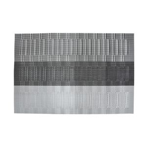 Individual X 6Pzs Lineal 30X45 Cm Gris (St000113-2)