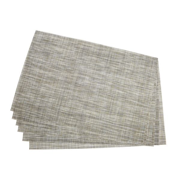 Individual X 6Pzs Jaspeado 30X45 Cm Marron (St220126)
