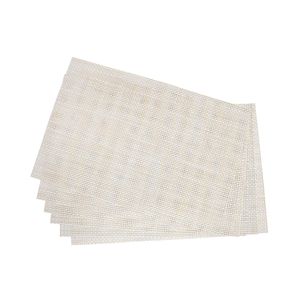 Individual X 6Pzs Jaspeado 30X45 Cm Crema (St440215)