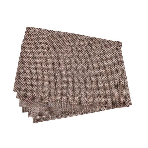 Individual X 6Pzs Jaspeado 30X45 Cm Marron (St440149)