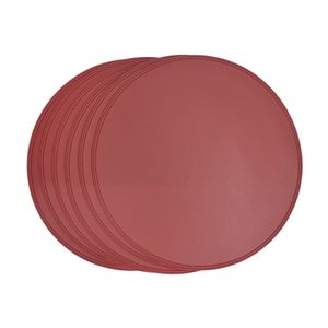 Individual X 6Pzs Circular 38 Cm Vino (Stpg001-Y)