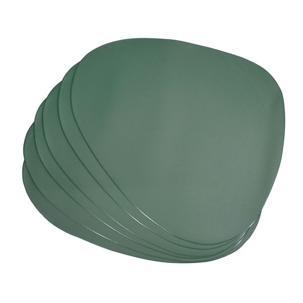 Individual X 6Pzs Ovalado 36.5X45 Cm Verde (Stpg004-Sd)