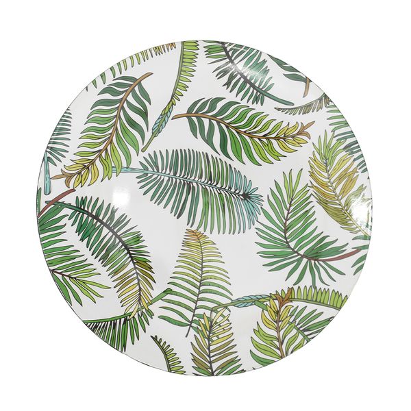 PLATO DE SITIO HOJAS I 33.5 CM (PLA5-0030-1)