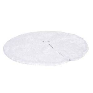 Navidad Piso De Arbol Peluche 122Cm Blanco (F1-6)