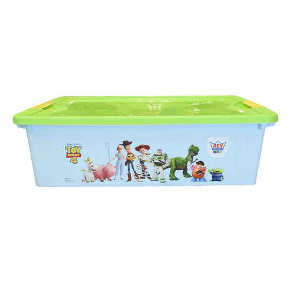 REYPLAST CAJA ULTRAFORTE 30 LT TOY STORY I CELESTE C/VERDE