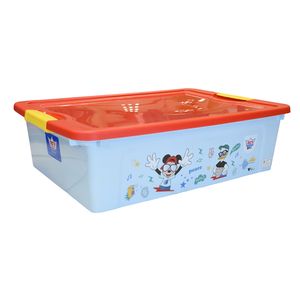 REYPLAST CAJA ULTRAFORTE 30 LT MICKEY CELESTE C/ROJO