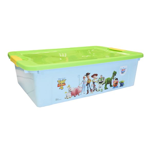 REYPLAST CAJA ULTRAFORTE 30 LT TOY STORY I CELESTE C/VERDE