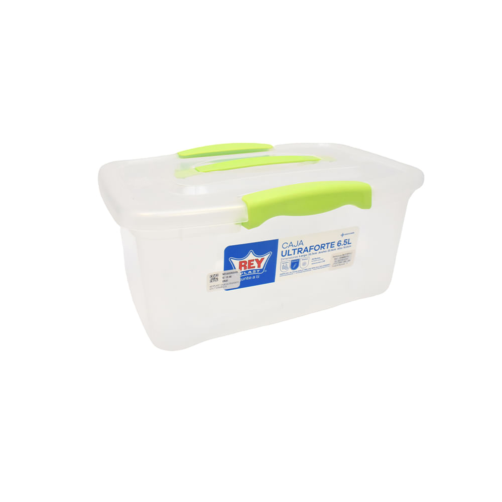 REYPLAST CAJA ULTRAFORTE 6.5 LT AMARILLO - Multitop