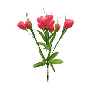 SAID FLOR ARTIFICIAL TULIPAN X7PCS 30X10 CM ROSADO (SY05286-ROS)