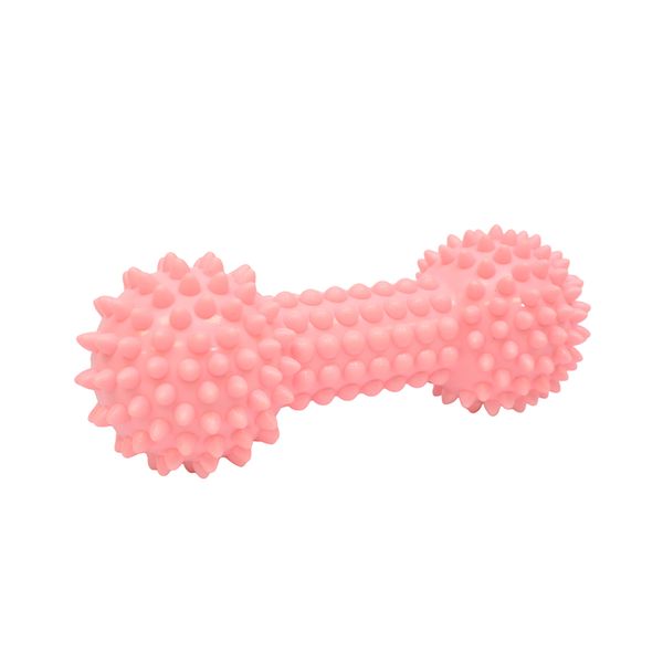 JUGUETE P/PERRO HUESO PLASTICO PASTEL GRANDE ROSADO