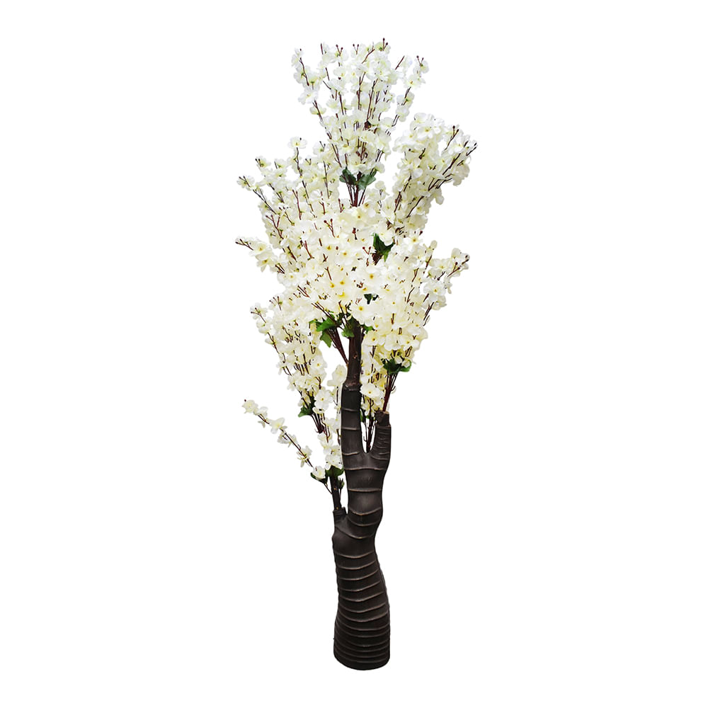 Compre árbol Artificial Blanco Grande Interior De Sakura De La
