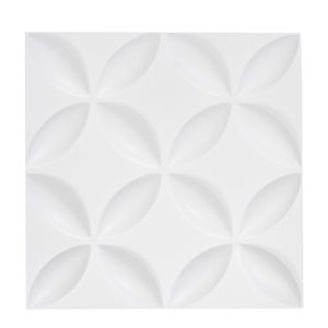 PANEL DECORATIVO KAREL 50X50X0.08 CM BLANCO MATE