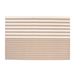 Individual X 6Pzs Lineas 30X45 Cm Beige (St210920-3)