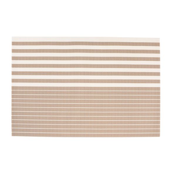 Individual X 6Pzs Lineas 30X45 Cm Beige (St210920-3)