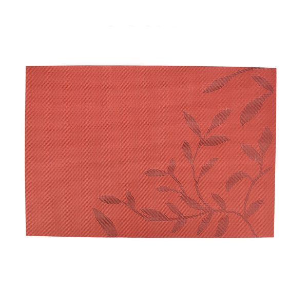 Individual X 6Pzs Ramo Hojas 30X45 Cm Vino (St0322Th-1)