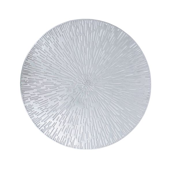 Individual X 6Pzs Destello 38 Cm Plateado (St028Tj-1Y)