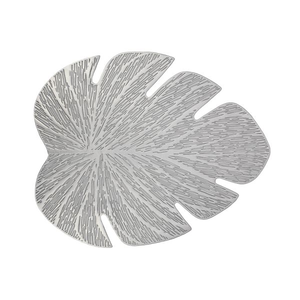 Individual X 6Pzs Hoja 36.5X45.5 Cm Plateado (St021Tj-1Y)