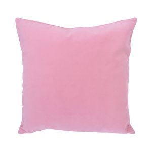 FUNDA COJIN VELVET ESSENZA 45X45 CM ROSADO