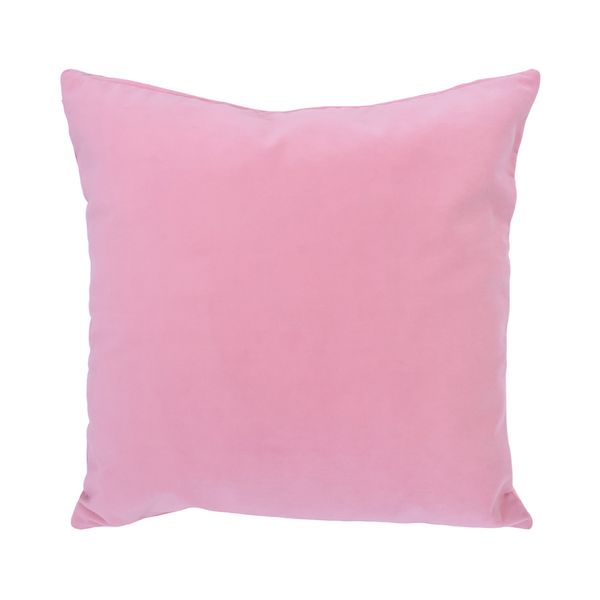FUNDA COJIN VELVET ESSENZA 50X50 CM ROSADO