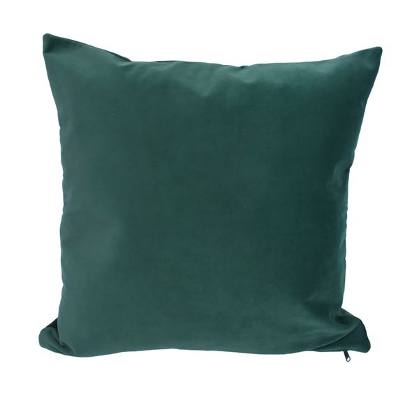 FUNDA COJIN VELVET ESSENZA 50X50 CM VERDE BOTELLA