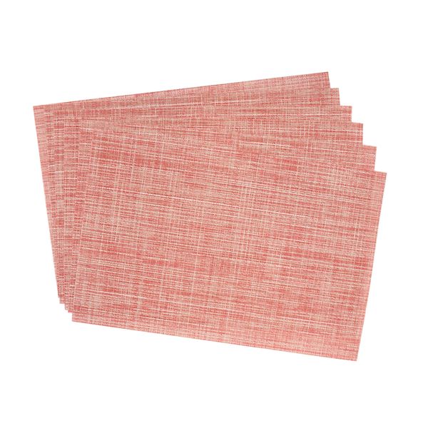 Individual X 6Pzs Jaspeado 30X45 Cm Rosado (St000221-3)