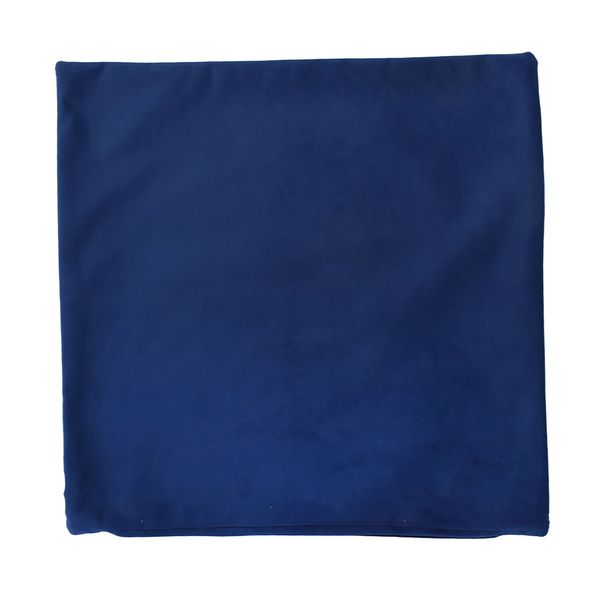 FUNDA COJIN VELVET ESSENZA 45X45 CM AZUL OSCURO