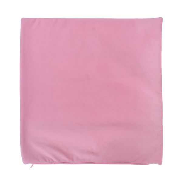 FUNDA COJIN VELVET ESSENZA 50X50 CM ROSADO