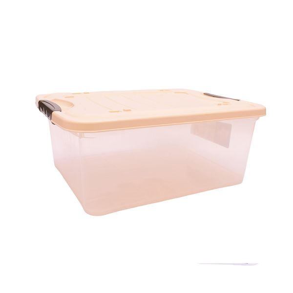 REYPLAST CAJA MOVIL SUPREMA # 25 C/TAPA 15 LT CREMA C/GRIS