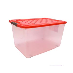 REYPLAST CAJA MOVIL SUPREMA # 50 C/TAPA 35.7 LT ROJO