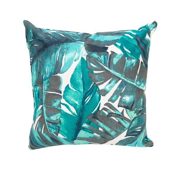 FUNDA COJIN EXTERIOR AQUATEC 45X45 CM SOFT TURQUESA OSCURO