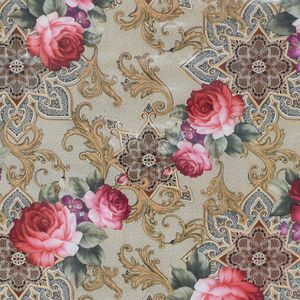 CUBREMESA PLAIN PVC ROSITA CREMA