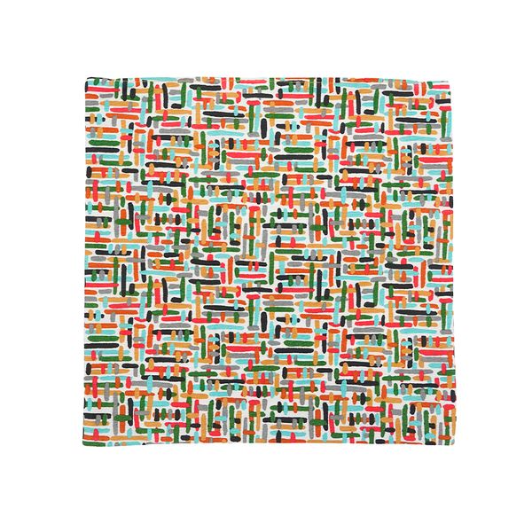 FUNDA COJIN EXTERIOR AQUATEC 45X45 CM MULTICOLOR LINEAS