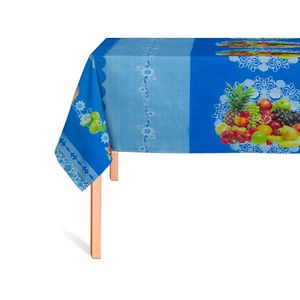 CUBREMESA PLAIN PVC CARNAVAL FRUTAL AZUL