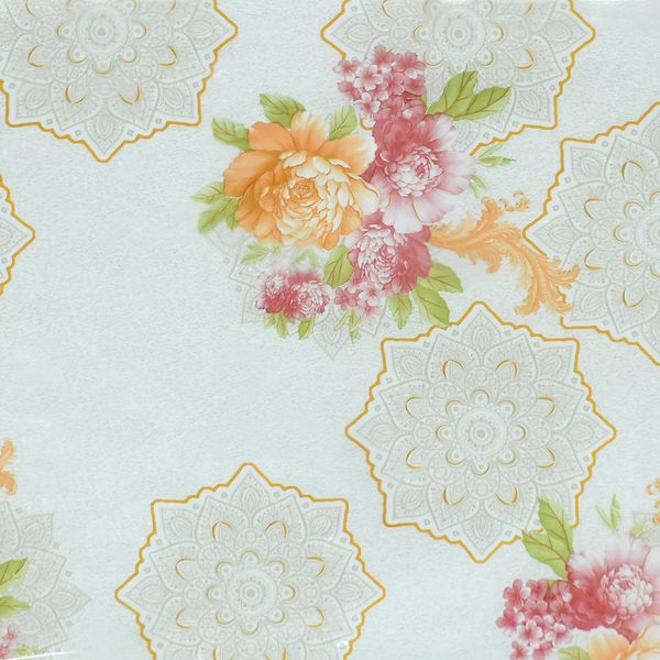 CUBREMESA PLAIN PVC MORELIA NARANJA