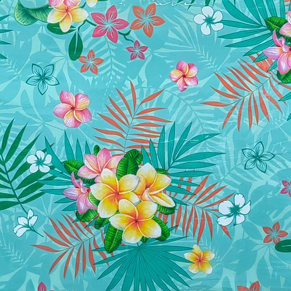 CUBREMESA PLAIN PVC DANIELA TURQUESA