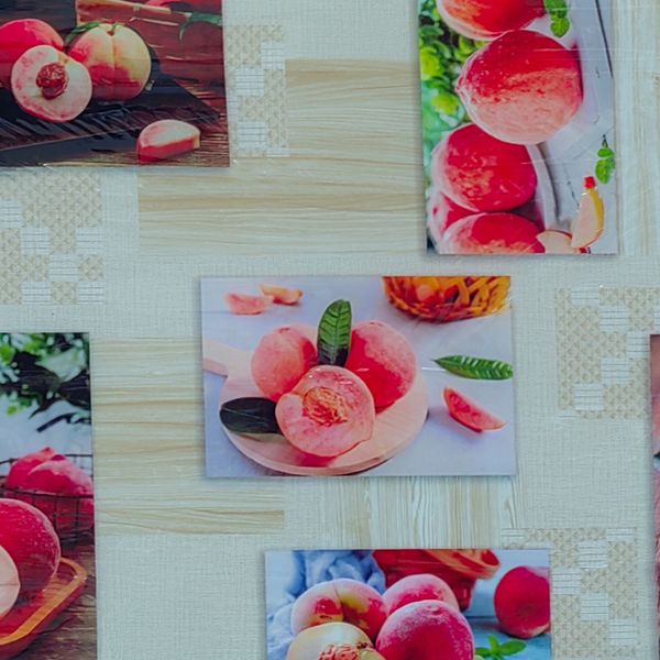 CUBREMESA PLAIN PVC DULCE MELOCOTON