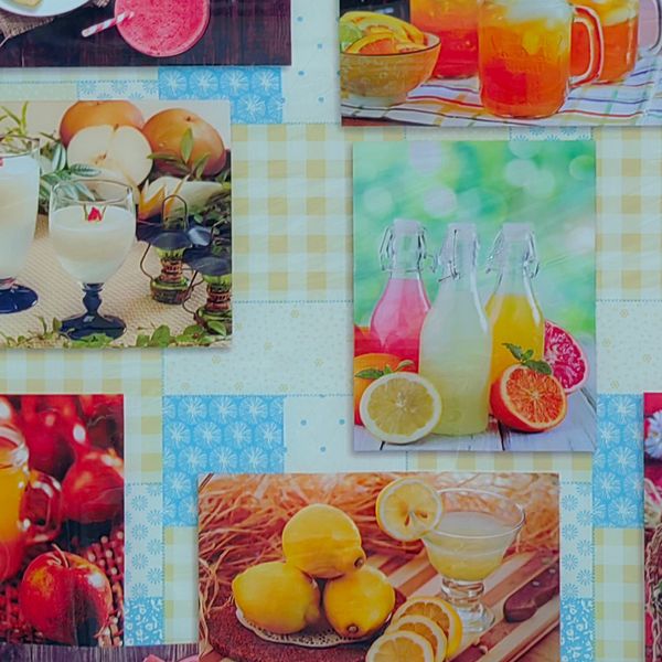 CUBREMESA PLAIN PVC REFRESCOS CARIBEÑOS