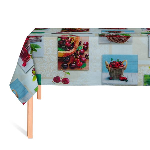 CUBREMESA PLAIN PVC CEREZAS FRESCAS