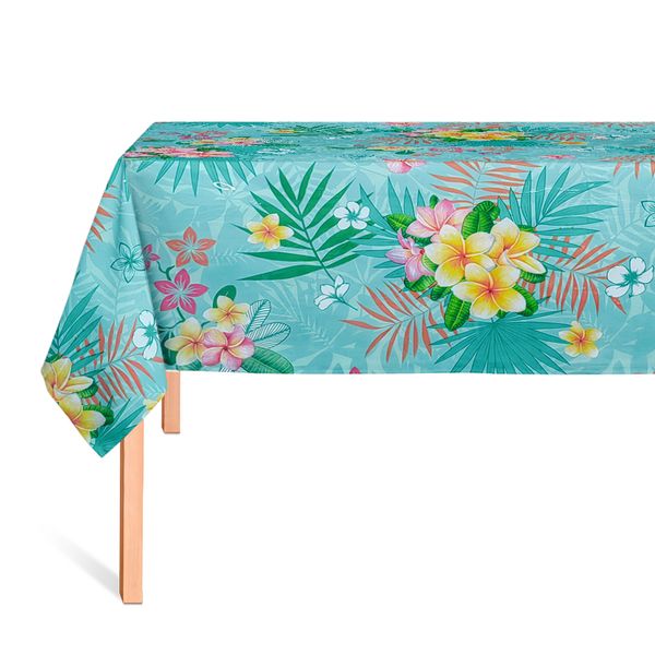 CUBREMESA PLAIN PVC DANIELA TURQUESA