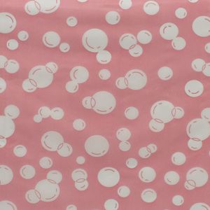 CORTINA PVC GLOBITOS ROSADO 57