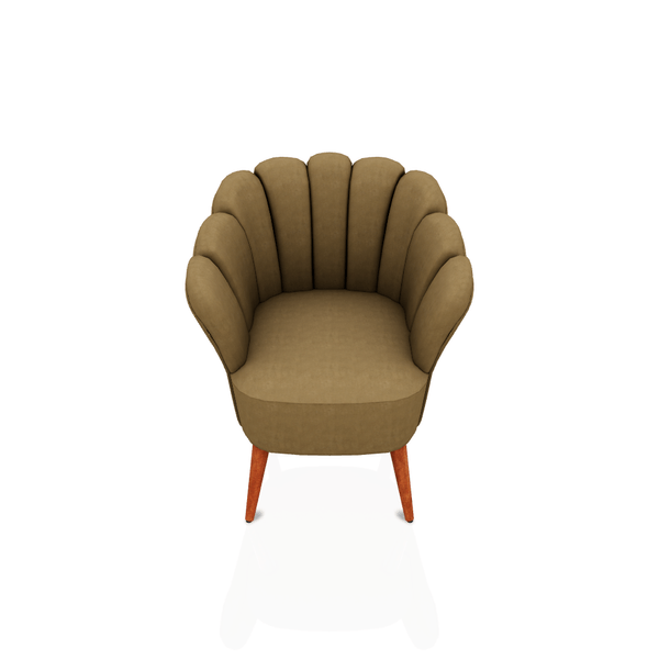 BUTACA JASMINE TELA VELVET STAR ORO