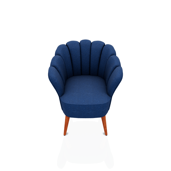 BUTACA JASMINE TELA MICROFIBRA ITALY AZUL ATLANTICO