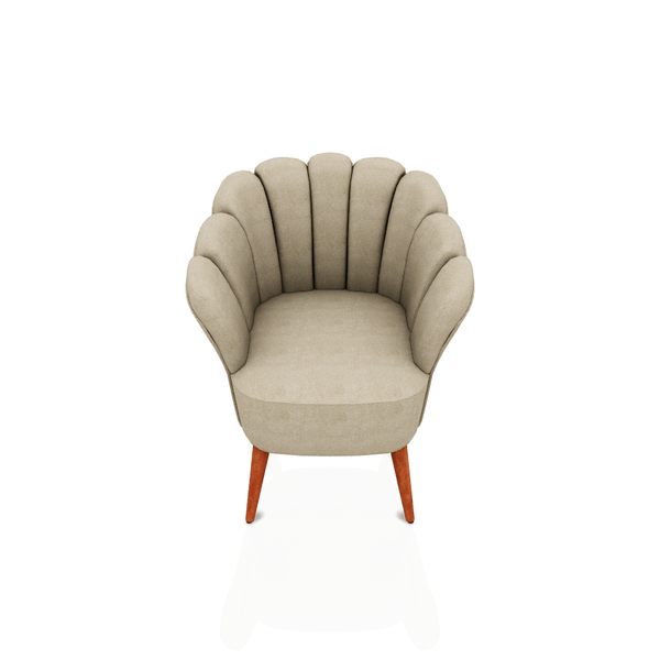 BUTACA JASMINE TELA SIENA BEIGE OSCURO