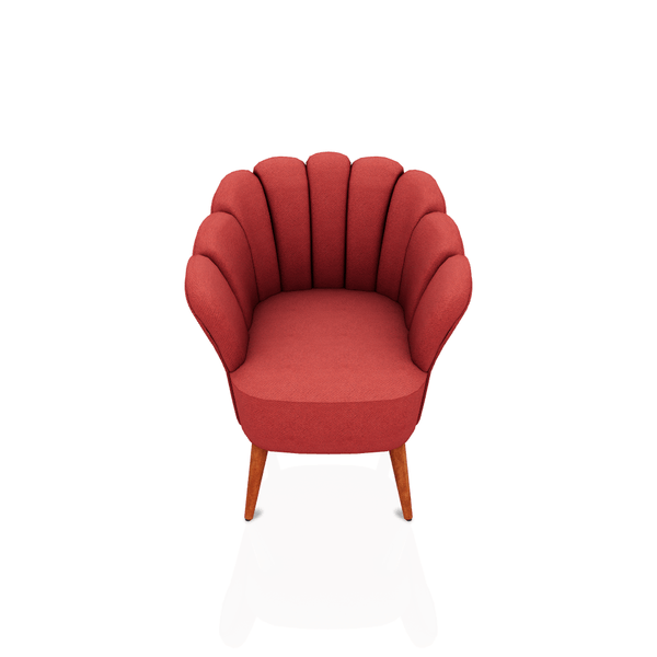 BUTACA JASMINE TELA SIENA LADRILLO