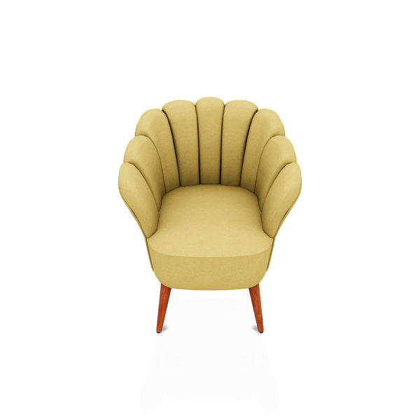 BUTACA JASMINE TELA SIENA MOSTAZA