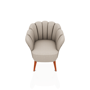 BUTACA JASMINE TELA VITTORIA BEIGE ORO