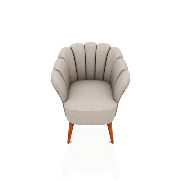 BUTACA JASMINE TELA VITTORIA BEIGE OSCURO