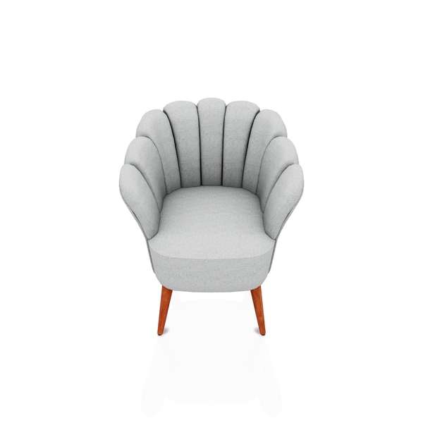 BUTACA JASMINE TELA VITTORIA GRIS CLARO