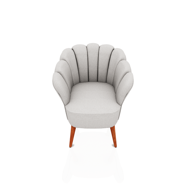 BUTACA JASMINE TELA VITTORIA GRIS HUMO